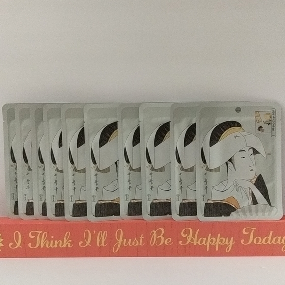 π Mitomos π Hyaluronic Lithospermum Essence Face Mask Lot 10 NEW AUTH Japan π - Picture 1 of 4